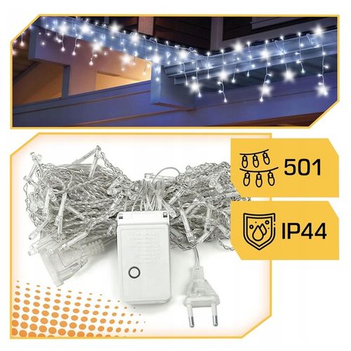 SOPLE LAMPKI CHOINKOWE 501 LED 22.5M ZEWNĘTRZNE ŚWIATEŁKA ŚWIĄTECZNE na Arena.pl