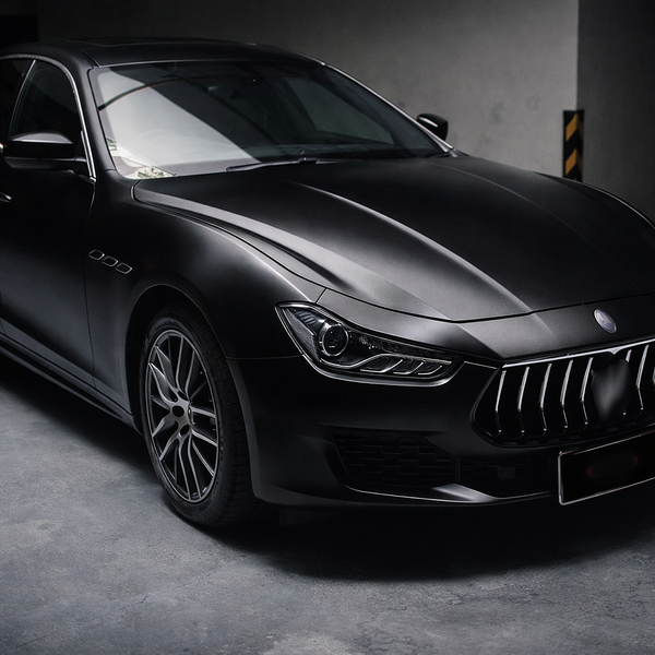 FOLIA CZARNY MAT + RAKLA zdjęcie 4