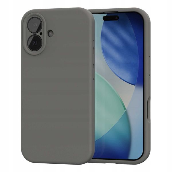 Spacecase Silicone Mag Iphone 17 Gray zdjęcie 5