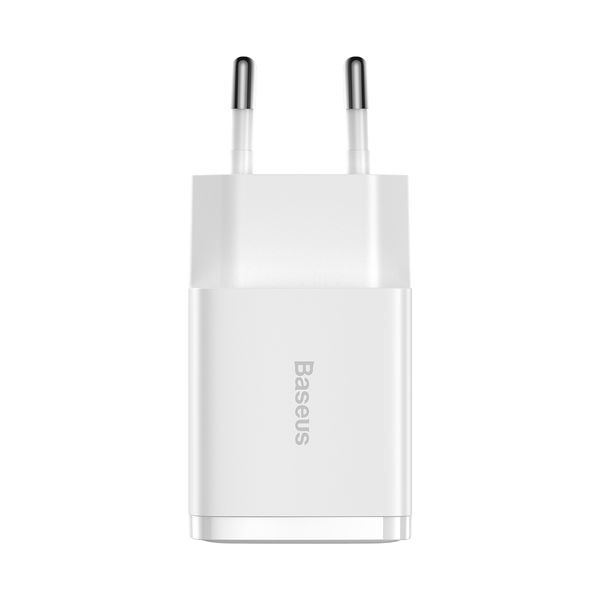 Baseus Ładowarka sieciowa Compact - 2xUSB - 10,5W (CCXJ010202) biała zdjęcie 1