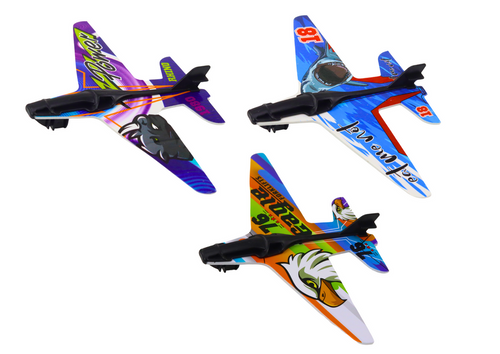 Pistolet Wyrzutnia Samolotów 3 Samoloty 3 Tarcze Pomarańczowy na Arena.pl