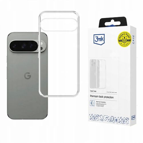 Silikonowe etui na Google Pixel 10/Google Pixel 10 Pro - 3mk Clear Case na Arena.pl