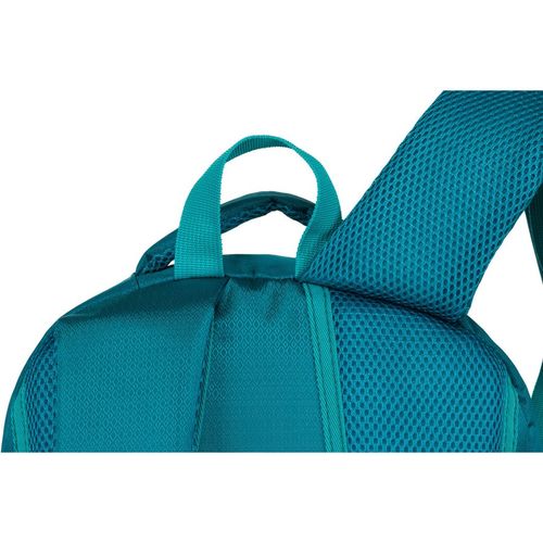 pojemny plecak z poliestru w niebieskim kolorze z licznymi dodatkowymi na Arena.pl