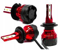 Żarówki Ledowe H7 16000lm 12V 24V Ultra Zimna Biel Led H7 Mijania Drogowe