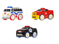 autko uciekające Dotknij a pojedzie syrena | ZA1794