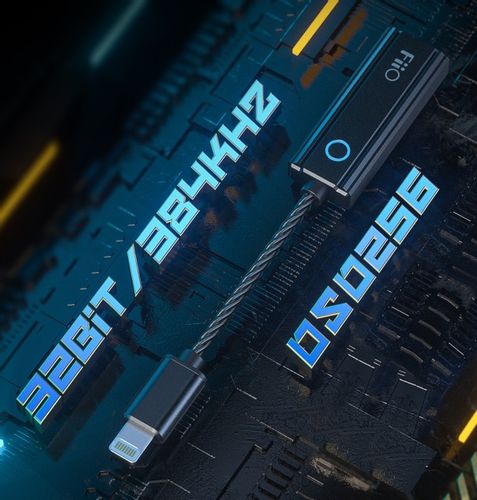 PRZENOŚNY WZMACNIACZ SŁUCHAWKOWY FIIO KA1 WERSJA APPLE Lightning DAC/AMP na Arena.pl