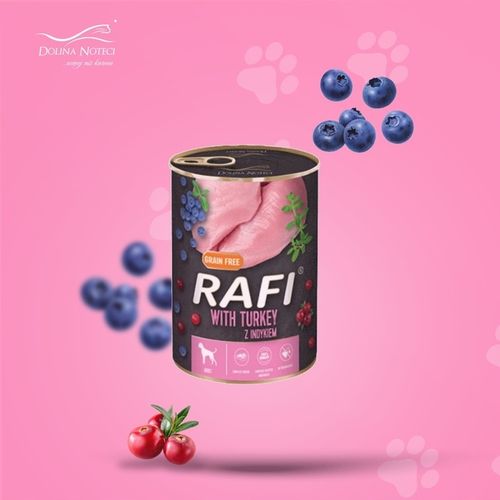 KARMA MOKRA dla PSA DOLINA NOTECI RAFI PAKO mix smaków 12 x 400 puszka na Arena.pl