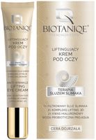 BIOTANIQE TERAPIA ŚLUZEM ŚLIMAKA KREM POD OCZY LIFTINGUJĄCY 50+ 15 ML