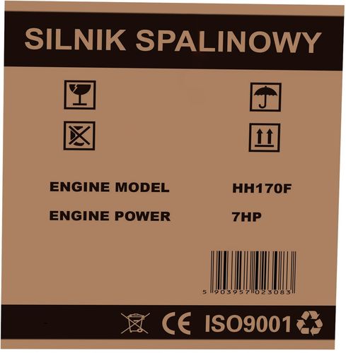 Silnik spalinowy 7KM wałek 20mm KD638 na Arena.pl