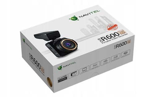 NOWY WIDEO REJESTRATOR kamera NAVITEL R600 QHD + Karta Pamięci 256 i Zapach na Arena.pl
