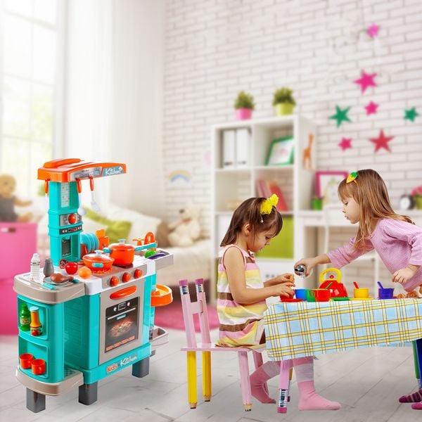 Kuchnia Dla Dzieci Indukcyjna Mały Kucharz Niebieska zdjęcie 15