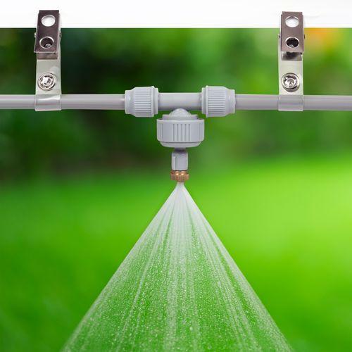 Kurtyna wodna do ogrodu mgiełka PRO 20m + 10 dysz na Arena.pl