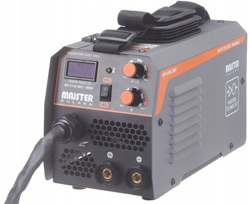 Spawarka MIG MAG FLUX MMA migomat 200A 2x DRUT na Arena.pl