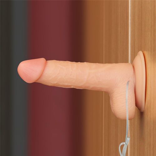 czarny strap-on z gumowym penisem wibracje pilot na Arena.pl