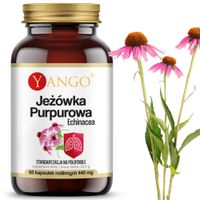 Yango JEŻÓWKA PURPUROWA ECHINACEA wsparcie: ODPORNOŚĆ U. ODDECHOWY 60kaps