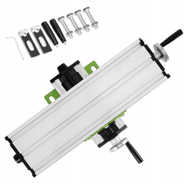 Stół przesuwny z trzema rowkami T do wiertarek i frezarek do wiertarek zdjęcie 5