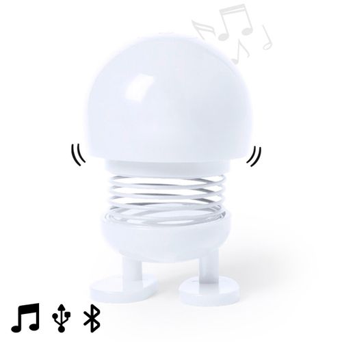 Głośnik Bluetooth 3W 146508 Biały na Arena.pl