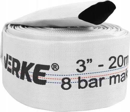 WĄŻ STRAŻACKI PARCIANY DO WODY BRUDNEJ SZAMBA 3" CALE 20M OGRODOWY DO POMPY na Arena.pl