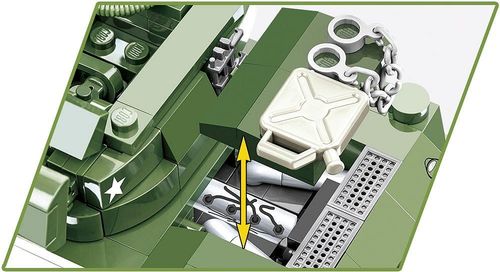Klocki Mała Armia H.m.c M8 Scott Cobi na Arena.pl