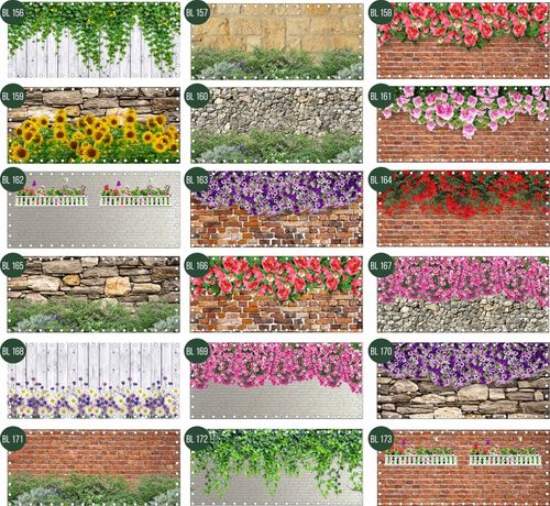 Osłona balkonowa NA WYMIAR na balkon widok kamień na Arena.pl