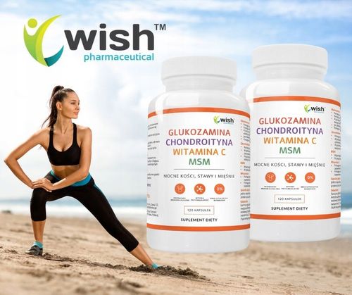 GLUKOZAMINA CHONDROITYNA MSM WITAMINA C Stawy 240k na Arena.pl