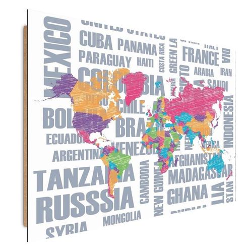 Deco Panel, Mapa malowana kredkami 120x80 na Arena.pl