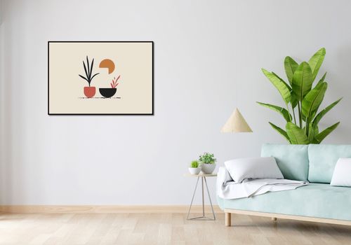 Plakat 100x70cm Domowy Ogród na Arena.pl