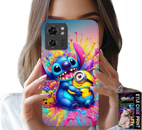 ETUI DO MOTOROLA EDGE 40 - POTWOREK WZORY Z BAJEK CASE + FOLIA na Arena.pl