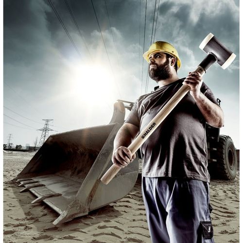 Młotek Gumowy Halder Supercraft Przeciwodbiciowy na Arena.pl