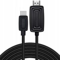 Kabel Alogy HDMI 2.1 Type-C HDTV HDMI - USB typ C 2 m