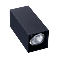 Naścienny kinkiet sypialniany Velia AZ4401 metalowy czarny