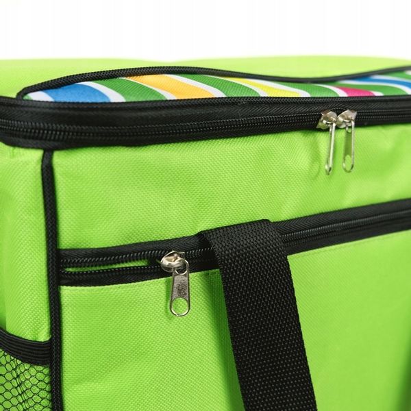 POJEMNA TORBA TERMICZNA NA PLAŻĘ PIKNIK 26 LITRÓW zdjęcie 2