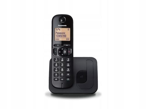 Panasonic KX-TGC210PDB Telefon bezprzewodowy czarny na Arena.pl