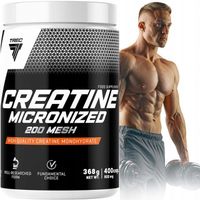 MOCNA KREATYNA MONOHYDRAT AŻ 400 MEGA KAPS SIŁA MASA MIĘŚNIOWA WYTRZYMAŁOŚĆ