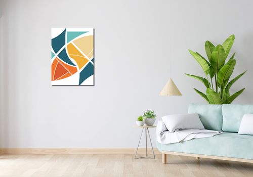 Obraz 50x70cm Geometria Wiatru na Arena.pl