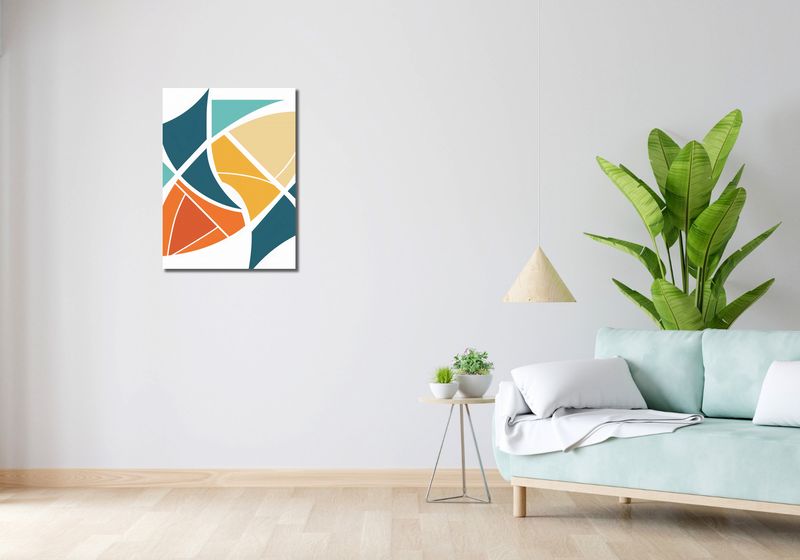Obraz 50x70cm Geometria Wiatru zdjęcie 2