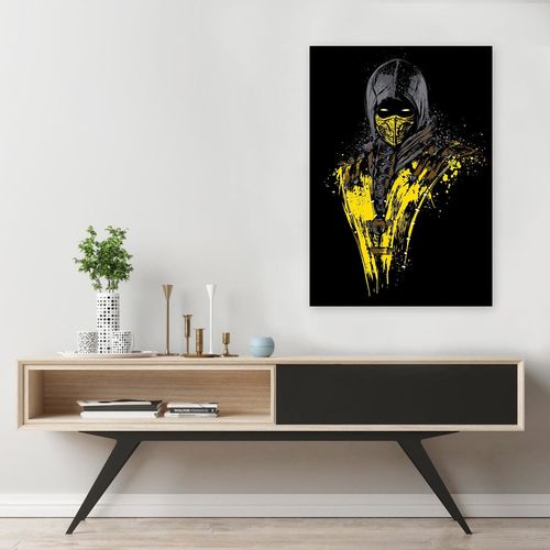 Deco Panel, Żółty wojownik ninja 70x100 na Arena.pl
