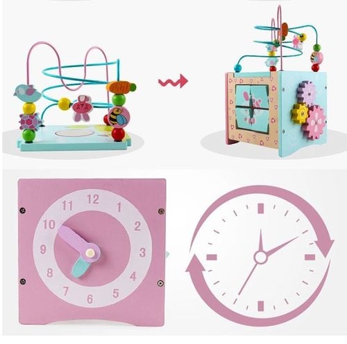 kostka edukacyjna zegar na Arena.pl