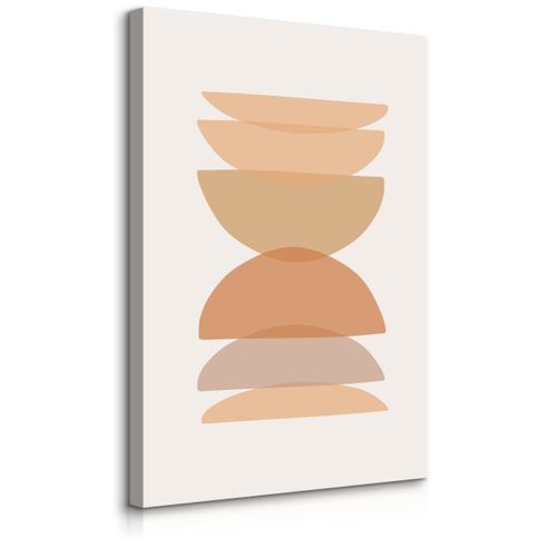 Obraz Na Płótnie Do Salonu Minimalizm Styl Boho Abstrakcja 70cm x 100cm na Arena.pl