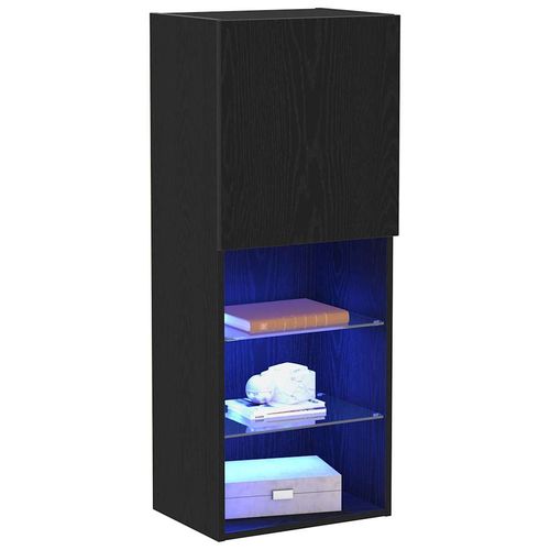 Szafka pod telewizor Czarny Dąb 40,5 x 30 x 102 cm na Arena.pl