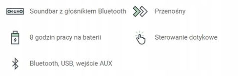 Soundbar głośnik przenośny bluetooth do TV ,PC na Arena.pl