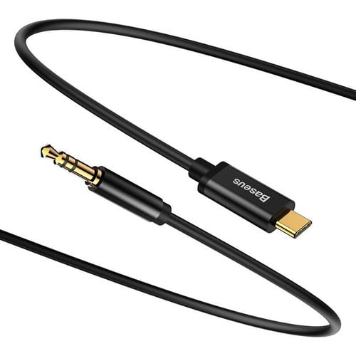 kabel audio usb-c do mini jack 3,5mm baseus yiven 1.2m (czarny) na Arena.pl