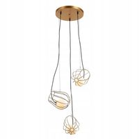 LAMPA WISZĄCA MELISA ITALUX MDM-3942/3 GD