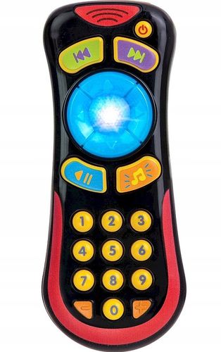 SMILY PLAY Edukacyjny interaktywny pilot TV czarny na Arena.pl