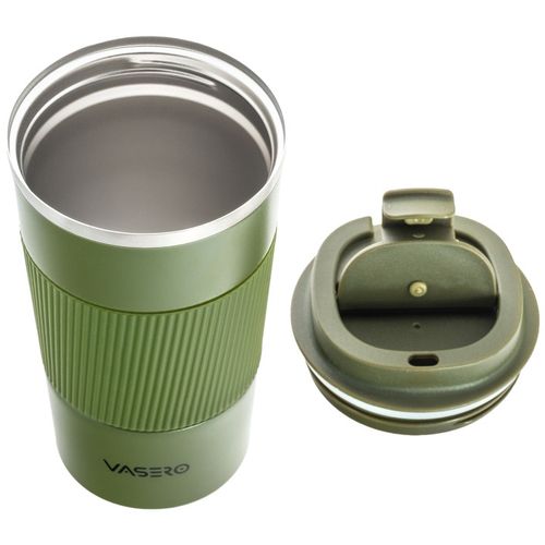 ANTYPOŚLIZGOWY KUBEK TERMICZNY USTNIK TERMOS na herbatę kawę DO SAMOCHODU na Arena.pl