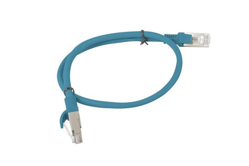 PATCHCORD KAT.5E FTP 0.5M NIEBIESKI FLUKE PASSED LANBERG na Arena.pl