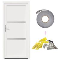 Drzwi Frontowe Biały PVC