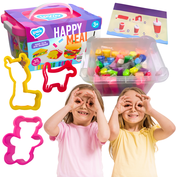 Zestaw Ciastoliny Lovin'do Happy Meal 41137 zdjęcie 1