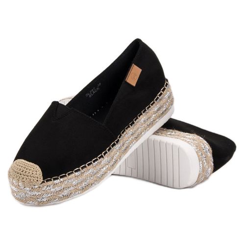 Czarne Espadryle Na Platformie r.41 na Arena.pl