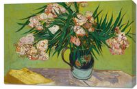 Obraz 90x60cm Oleanders, Van Gogh Vintage do Salonu